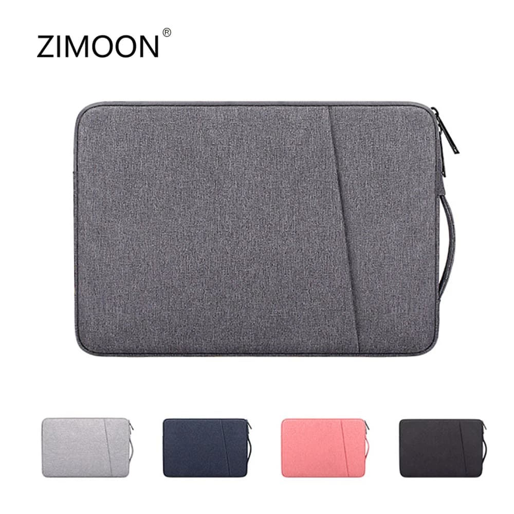 Borsa per laptop da trasporto laterale con borsa frontale per iPad Custodia per notebook da 13/14/15 pollici per borsa per computer MacBook Valigetta per laptop