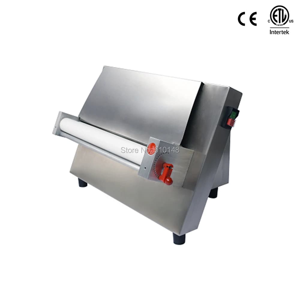 DR-3S S-Serie Sfogliatrice elettrica Pressa per pasta a rullo singolo Certificazione ETL in acciaio inossidabile da 18 pollici