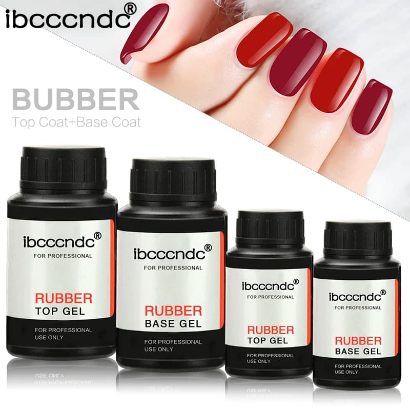 30g UV Vernice ad asciugatura rapida Base in gomma Top Coat Lunga durata Nessun gel lucido pulito Primer per smalto per unghie per il design di nail art