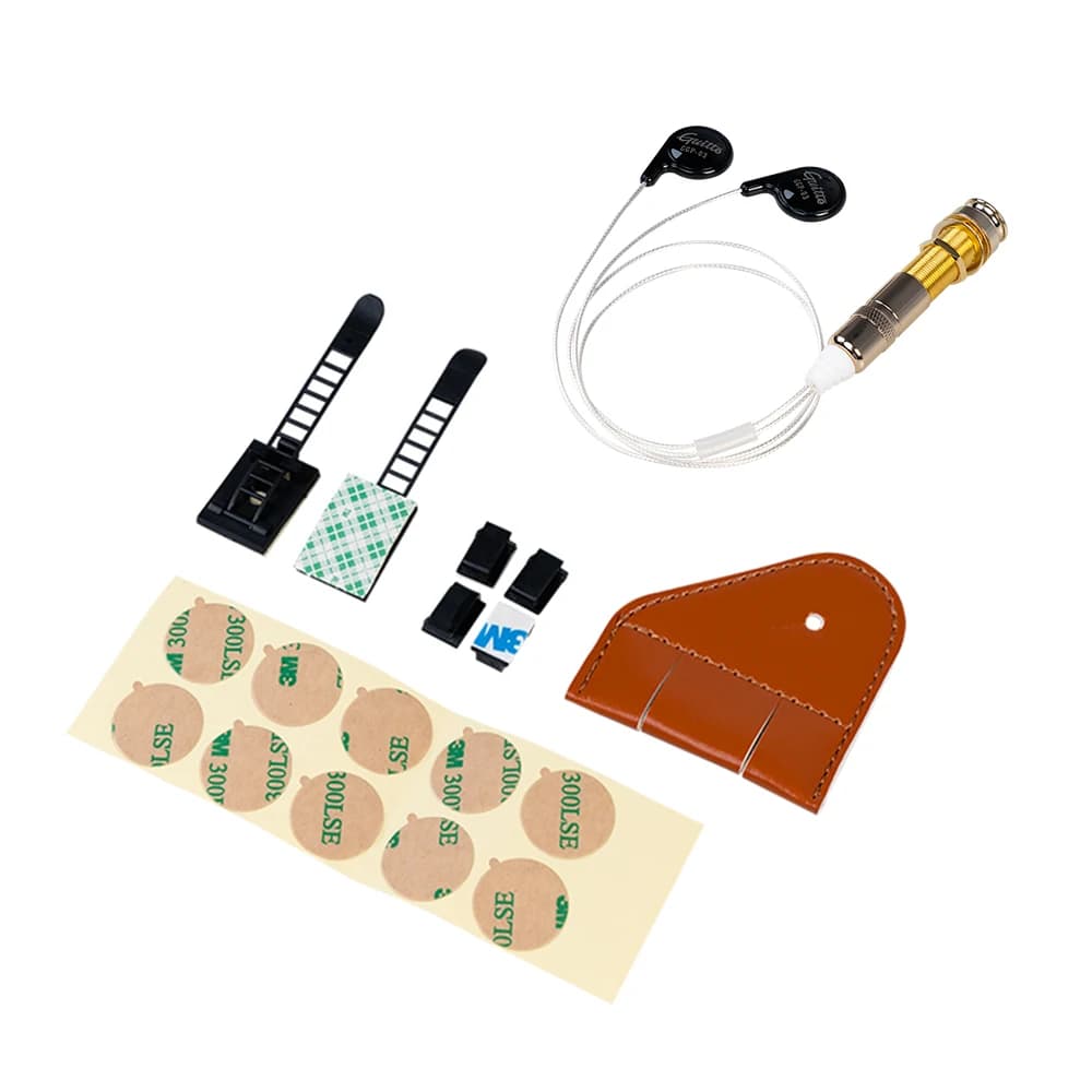GGP-03 Pickup per chitarra Guitto Pickup per microfono 2 in 1 per chitarra Pickup per microfono per violino per chitarra violino Banjo Ukulele