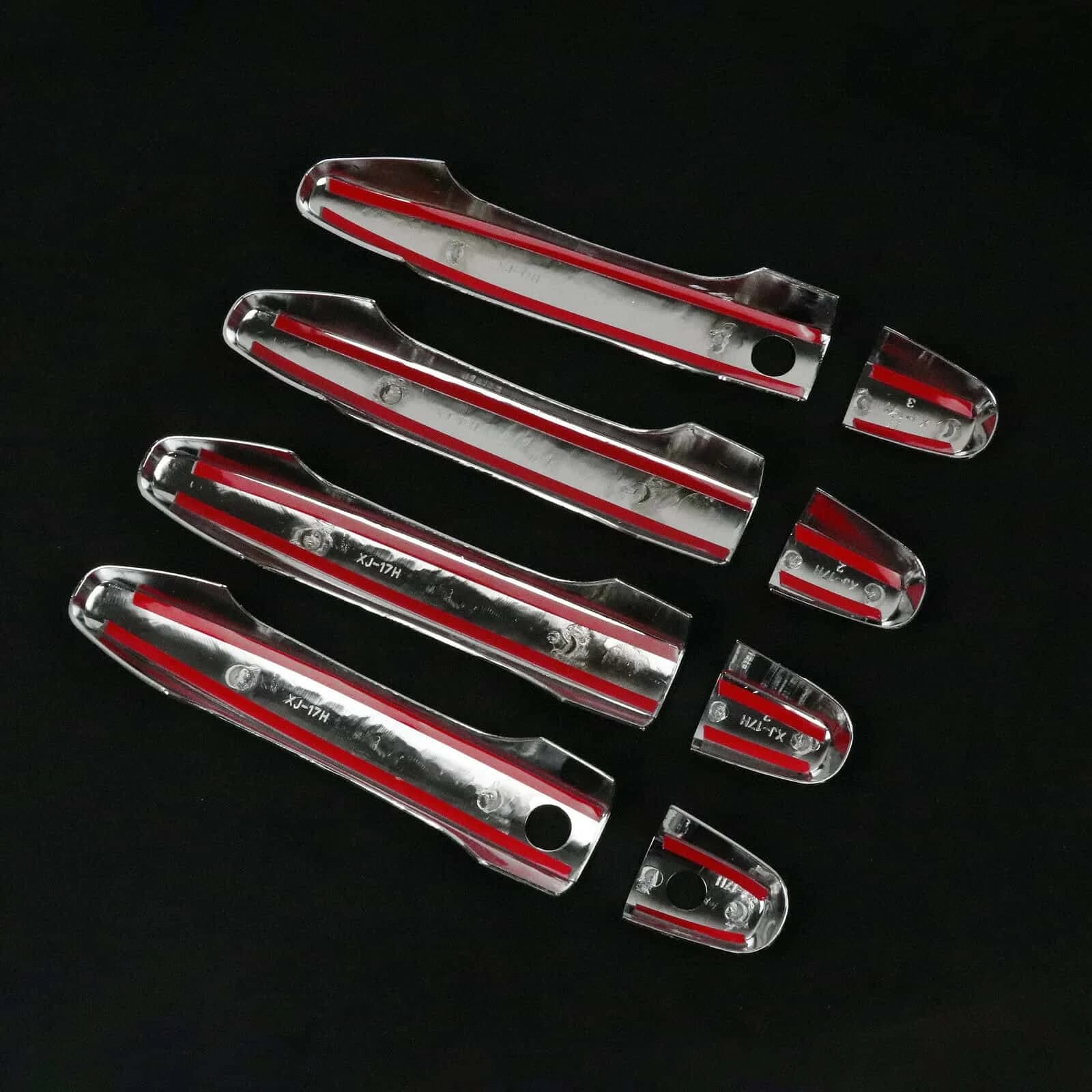 Set completo ABS Argento Cromato Maniglia Trim Per Honda Civic 10Th Gen 2016 2017 2018 2019 Guida a destra Maniglia Della Porta Copertura Decorazione