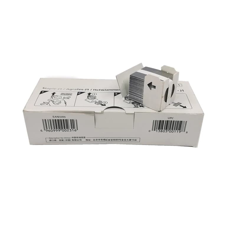 Cartuccia di punti metallici J1 di tipo originale per Canon iR 4025 4035 4045 4051 4225 4235 4245 4251 6055 6065 6075 Graffette