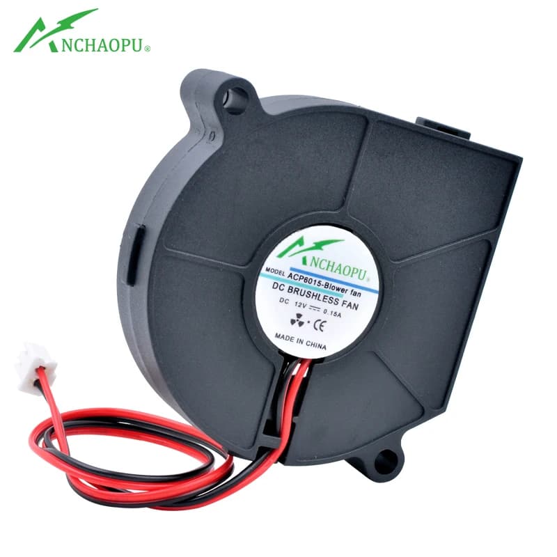 ACP6015-ventilatore ventilatore 6cm 60mm ventola 60x60x15mm DC12V 0.15A ventilatore Turbo ventola di raffreddamento per proiettore stampante 3D