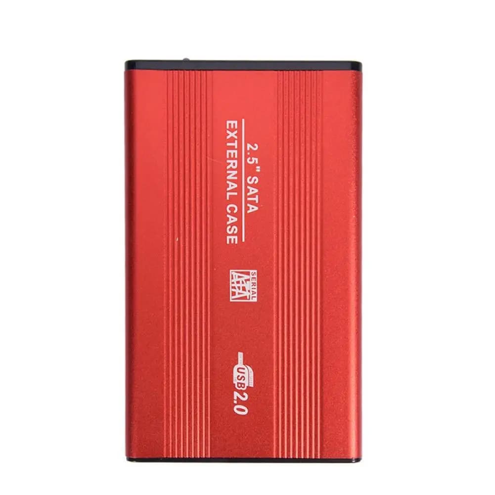 Esterno USB 2.0 da 2.5 pollici SATA SSD Box E ALLOGGIAMENTI PER HDD Mobile Hard Disk Drive Caso Box