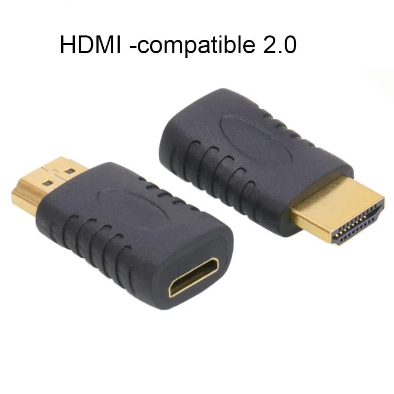 Comprehensive HDMI male compatible to Mini HDMI female compatible for computer HDTV television monitor projector gold plated
