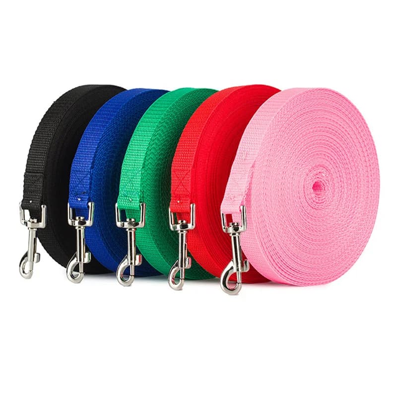 Guinzaglio da addestramento per cani in nylon resistente Forniture per animali domestici Collare per imbracatura per cani 1,5 M 1,8 M 3 M 4,5 M 6 M 10 M
