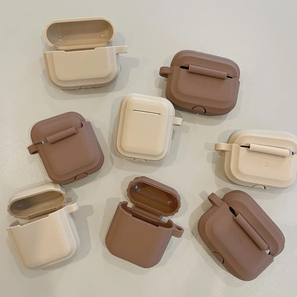 Custodia per auricolari Jane in silicone morbido opaco per apple airpod pro scatola di ricarica per auricolare bluetooth wireless per airpods 1 2 3 4