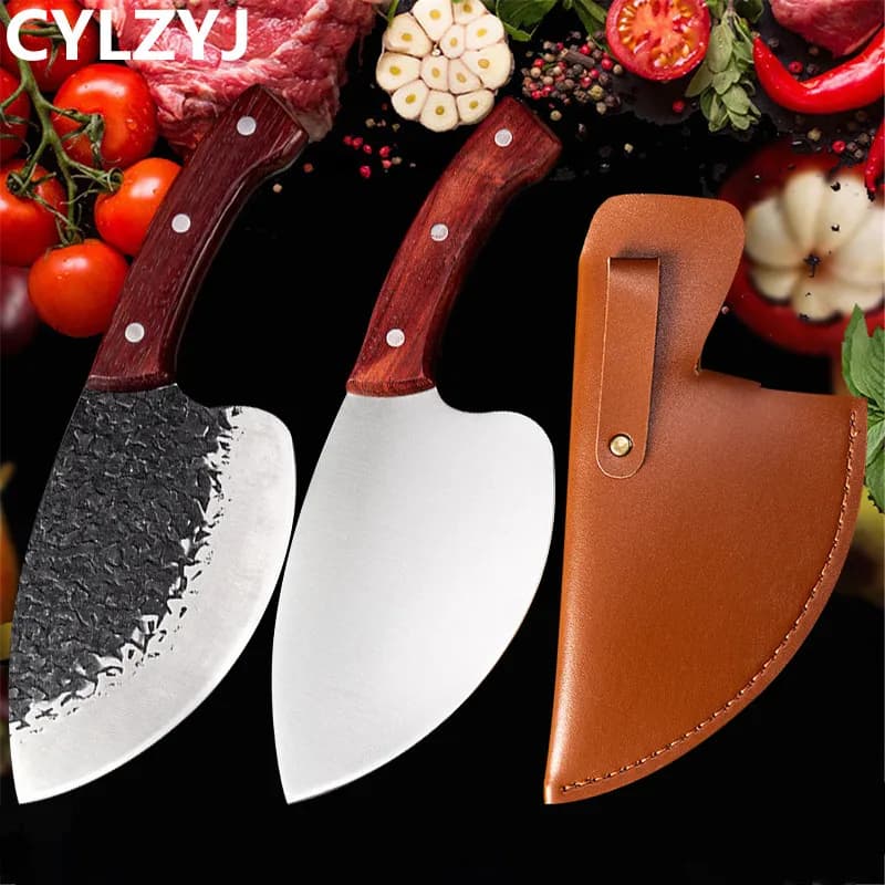 Coltello da disosso di pesce strumento professionale cottura coltello da cucina mercato dei frutti di mare macello acquatico pesca coltello da macellaio mannaia di carne