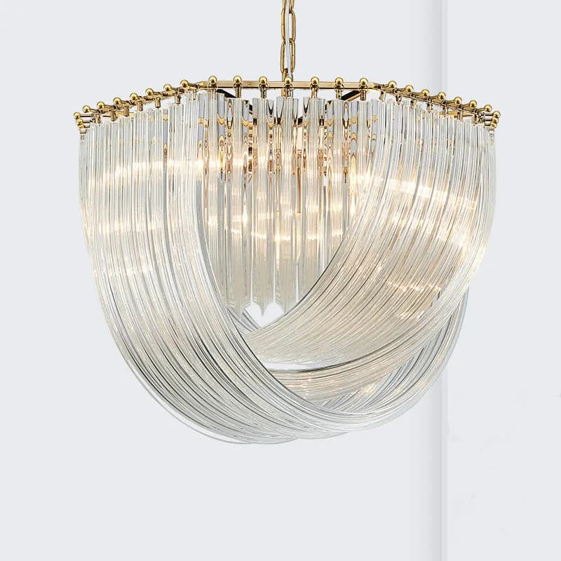 Post Modern Lustre Piastra Oro / Metallo cromato Led E14 Lampade a sospensione Vetro Rotondo Luminarias Catena Lampada a sospensione Lamparas Apparecchi