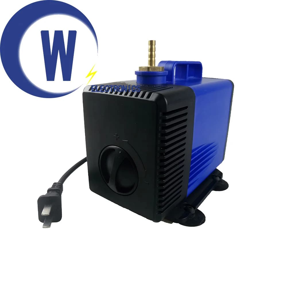 Pompa sommergibile multifunzionale 100W 3M 4000L / H AC 220V ingresso macchina per incisione e taglio laser raffreddamento mandrino