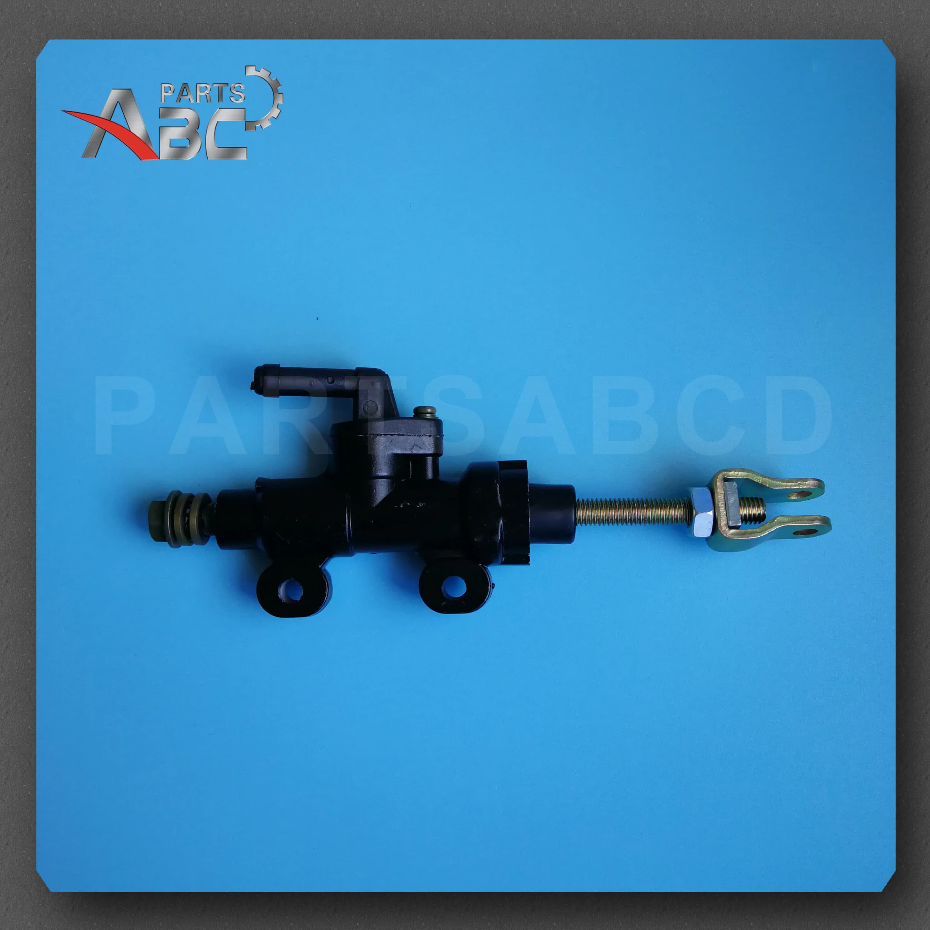 Pompa idraulica per moto da 45 mm Quad Dirt Bike Pit Cilindro principale del freno a pedale posteriore con dadi Accessori ATV