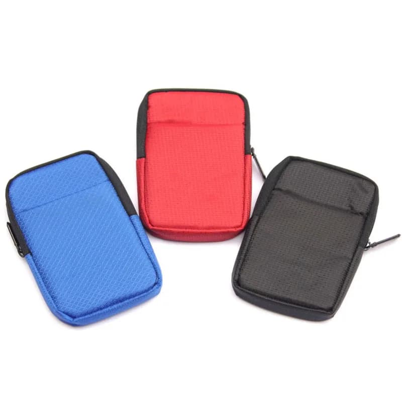 Borsa per disco rigido mobile Custodia da viaggio esterna antiurto da 2,5 pollici Custodia per HDD SSD per unità Seagate WD 1TB 2TB