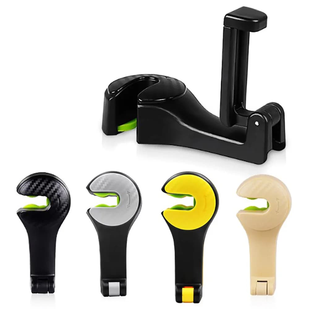Front seat phone hook (2 in 1)