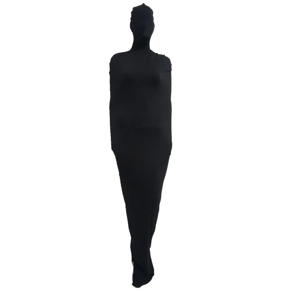 Unisex Fetish Zentai Catsuit Complete Fitful Body Bag Mummia Bodybag Scene Puntelli Dress Operated for Sexy Adults