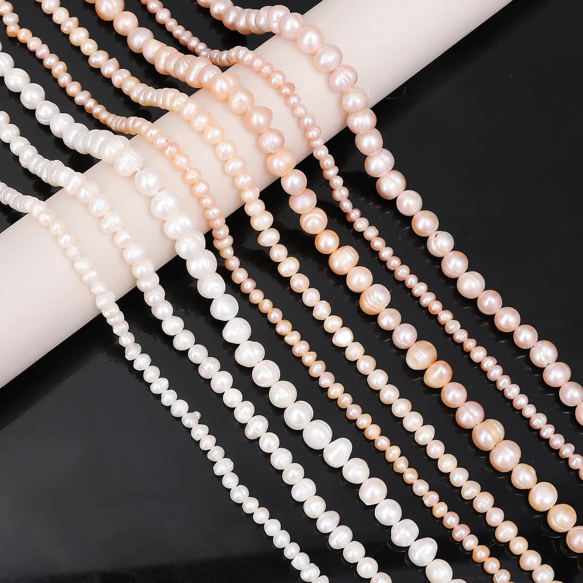 10Pcs Natural Freshwater Pearl Baroque Irregular Beads for DIY Elegent Jewelry Making Earrings Bracelet Necklace Accessories