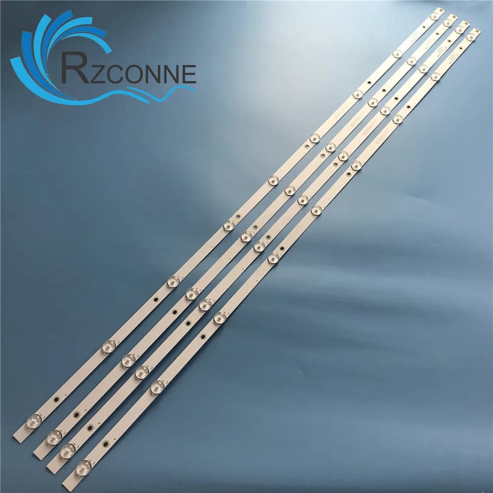 Striscia di retroilluminazione a LED 9 lenti per CT-8250 UHD K50DLX9US MS-L1255 CX500DLEDEM HL-00500A30-0901S-04 50LEM-1027/FTS2C 1070