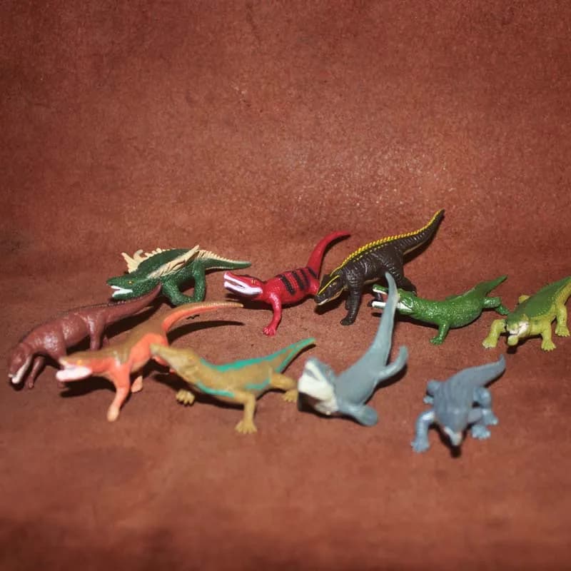 Jurassic animali selvatici coccodrillo miniature modello alligatore preforico Sarcosuchus Dakosaurus Decor Action Figure figurine giocattoli