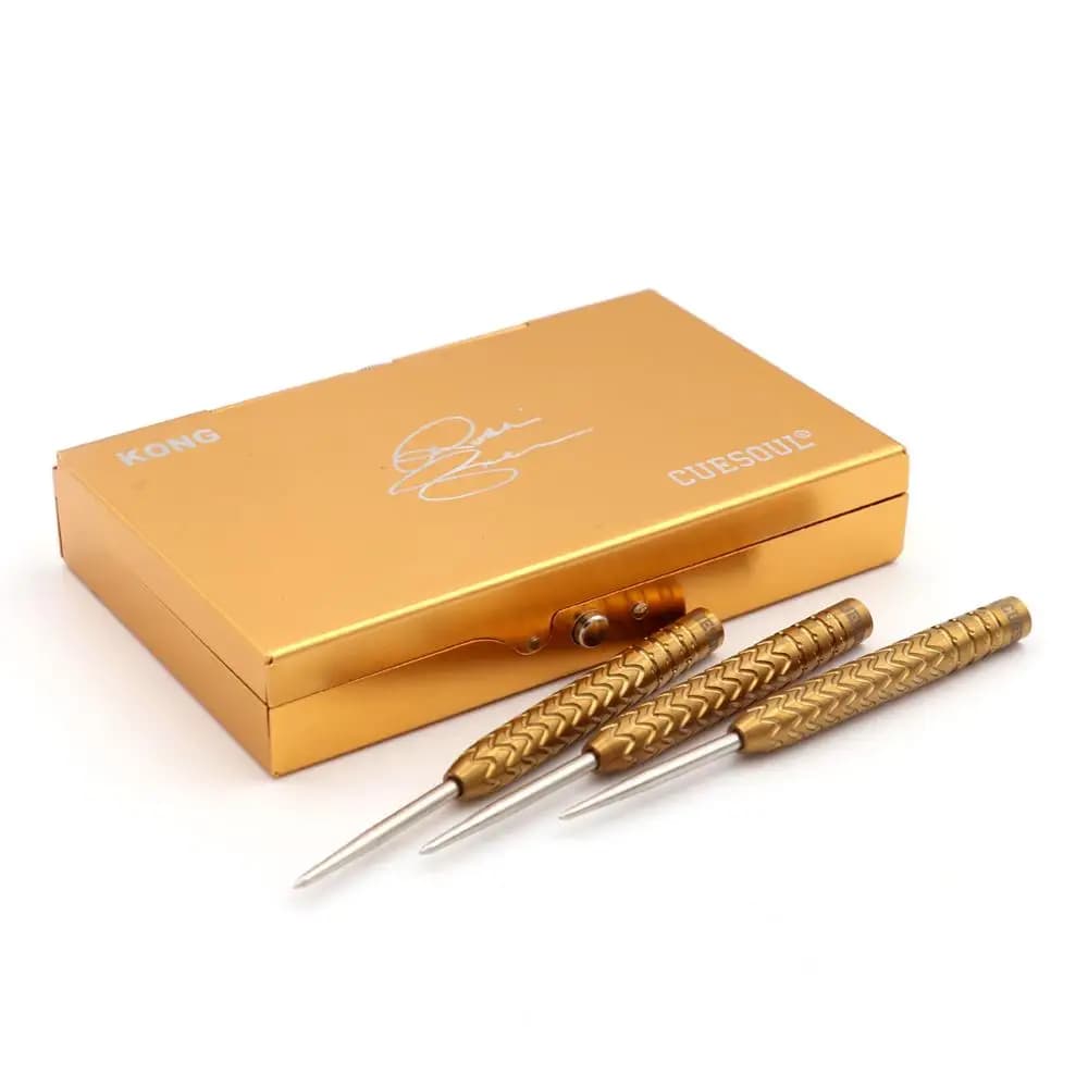 CUESOUL Robbie 'KONG'Green 22/24g Botti per freccette con punta in acciaio al tungsteno al 90%