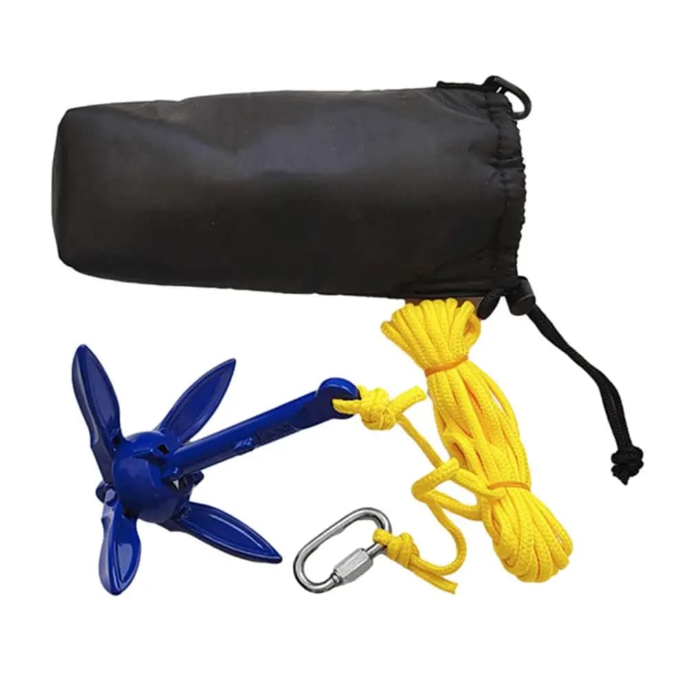 1Set completo Kayak/paddle Board Kit di ancoraggio Kayak Anchor Kayak canoa motoscafo SUP Paddle Board Boat Anchor Dropshipping