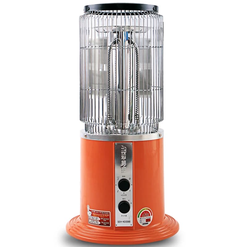 220V 2000W Riscaldatore elettrico Stufa di riscaldamento domestico 2 Controllo della marcia Muto Ventilatore elettrico Riscaldatore per scaldino invernale scaldino elettrico