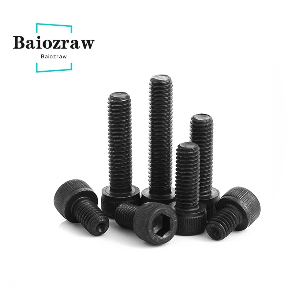 Vite a esagono incassato vite a testa cilindrica vite M3 M4 M5 12.9 grado acciaio al carbonio vite a brugola Din912 vite esagonale con chiave parti della stampante 3D