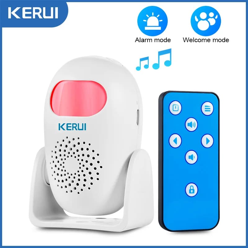 KERUI M120 Smart PIR A Infrarossi Antifurto Antifurto Campanello di Benvenuto Multifunzione Rilevatore di Movimento Umano Garage Negozio Sicurezza Domestica