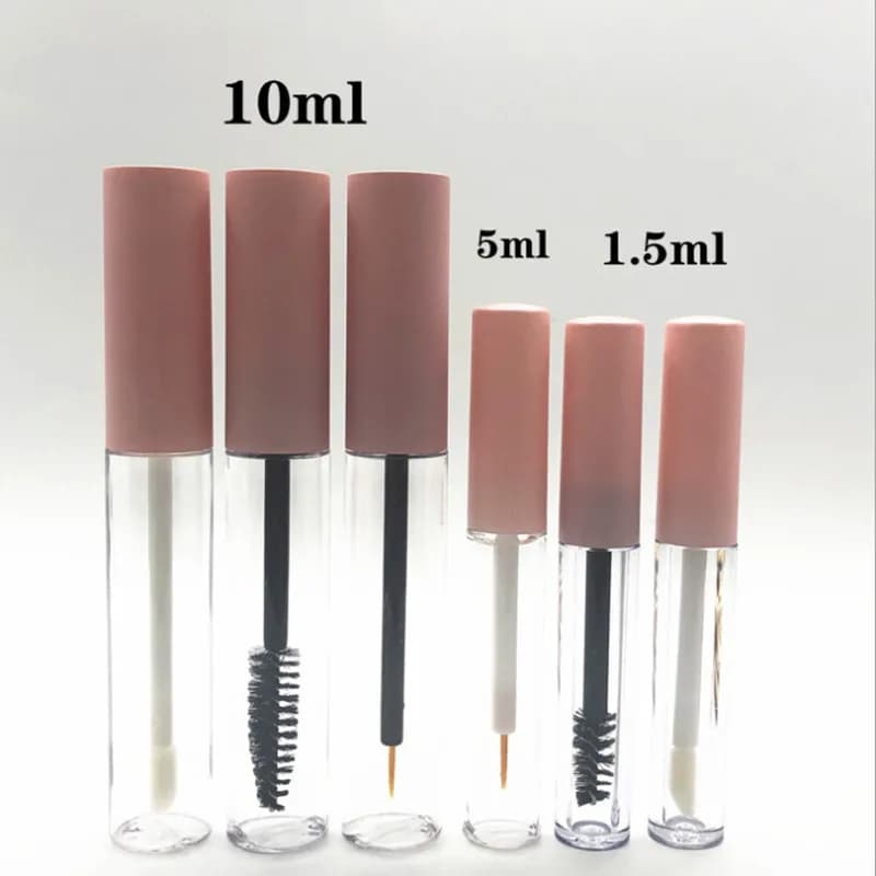 1.5ml-10ml lip gloss lipstick tubes Eyeliner Mascara lipstick tubes empty 3 styles bottle sample reusable cosmetic container