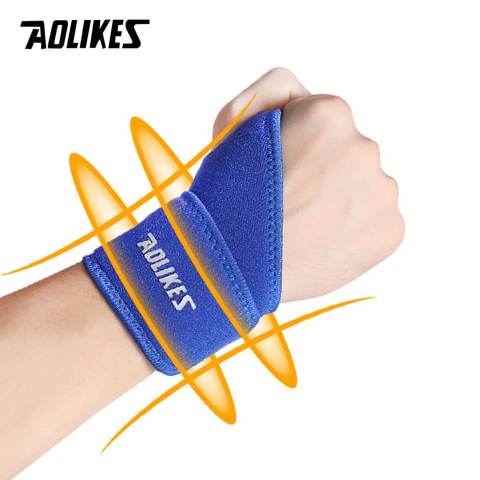 Supporto per polso professionale AOLIKES, cinturino da polso regolabile supporto per polso reversibile per protezione sportiva/recupero degli lesioni