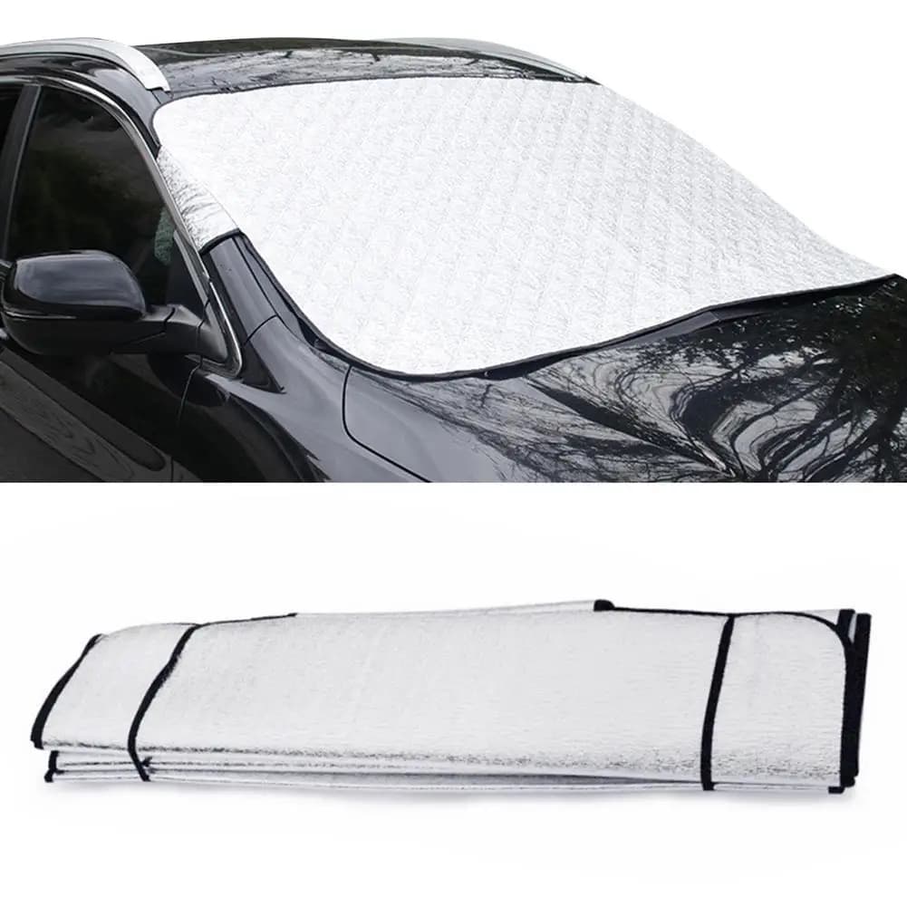 Parabrezza per auto copertura per la neve copertura per la neve per auto copertura antigelo per parabrezza anteriore in tessuto isolante termico a prova di sole
