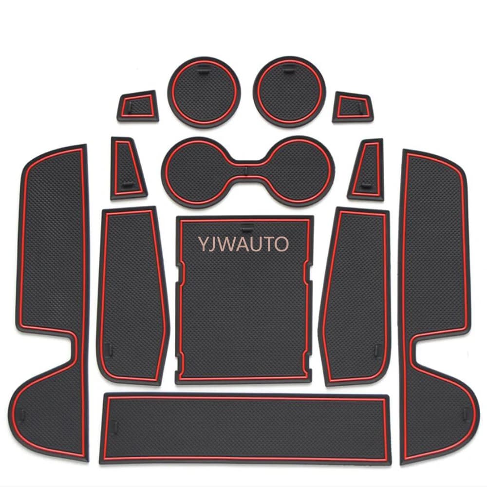 Door Slot Mat for Mazda3 2020 Car Door Groove Bearing Rubber Roller Groover Mats Position