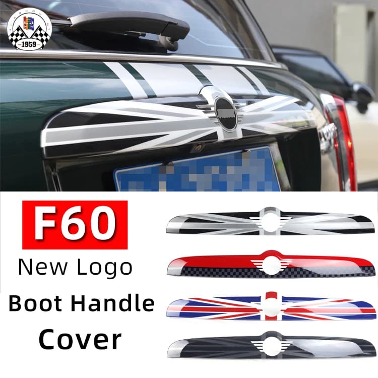 Brand New ABS Materiale Plastica NUOVO MINI Distintivo Boot Maniglia di Portello Della Copertura Per mini countryman F60 Solo
