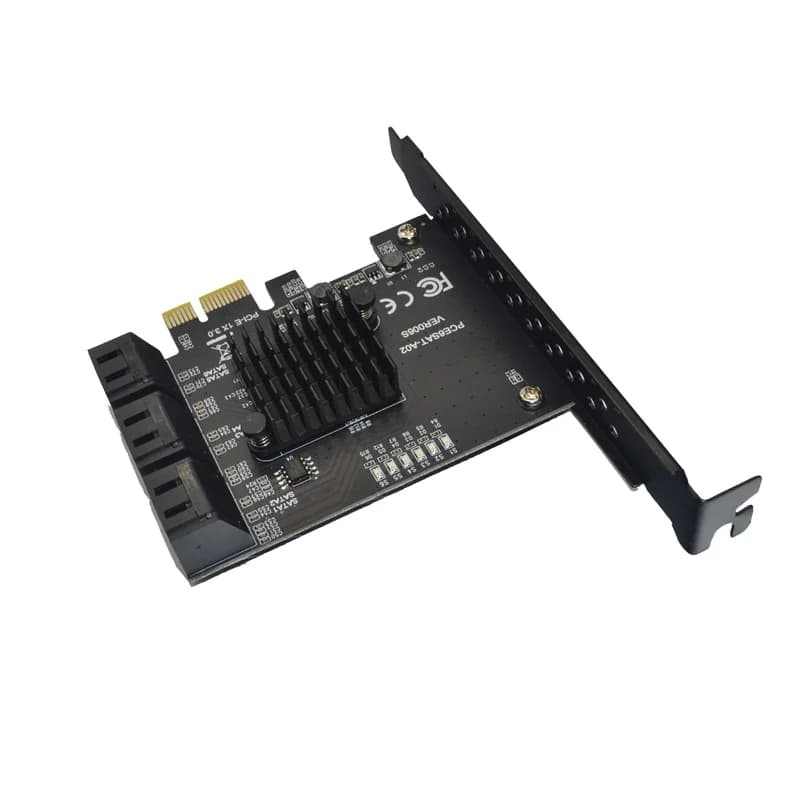PCIE a SATA Scheda 6 Porte SATA 3 PCI Express Scheda di Espansione PCI-E/PCIE SATA Controller Moltiplicatore per SSD synology ASM1166 Chip