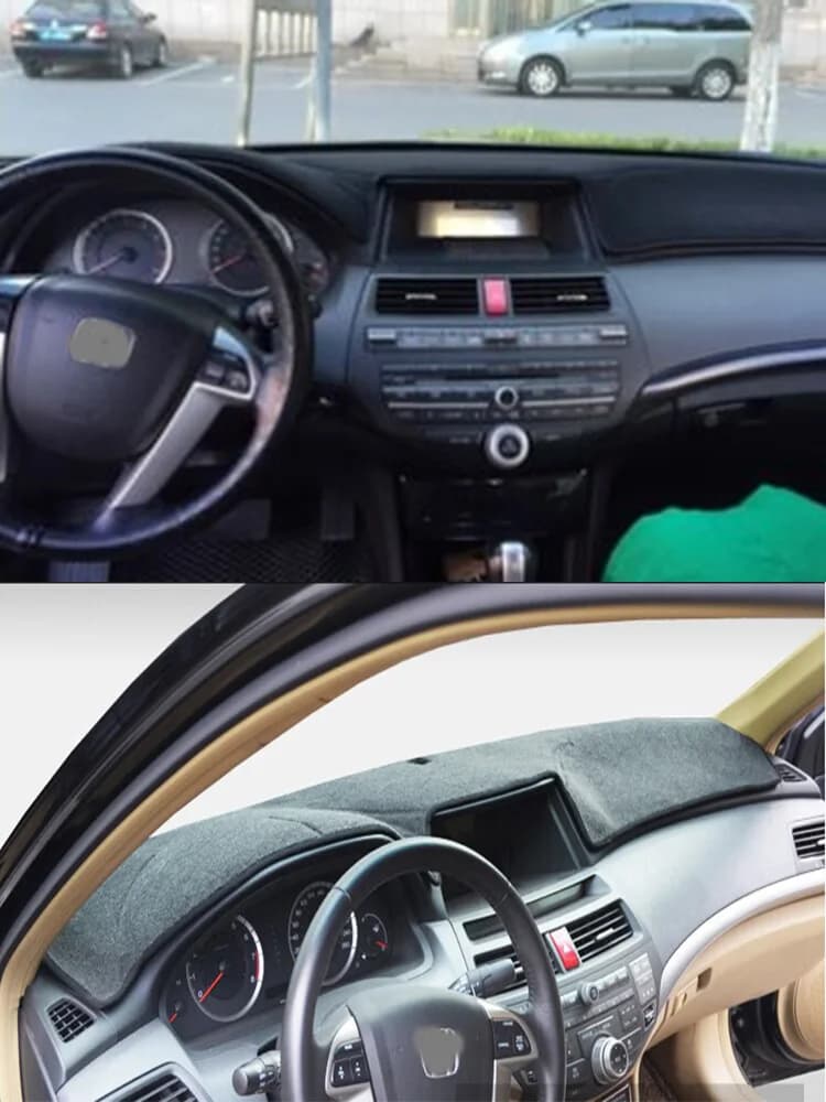 For Honda Accord Crosstour TF Dashmat Dashboard Cover Instrument Panel Sunscreen Pad Dash Mat Anti-Dirt Proof Ornaments