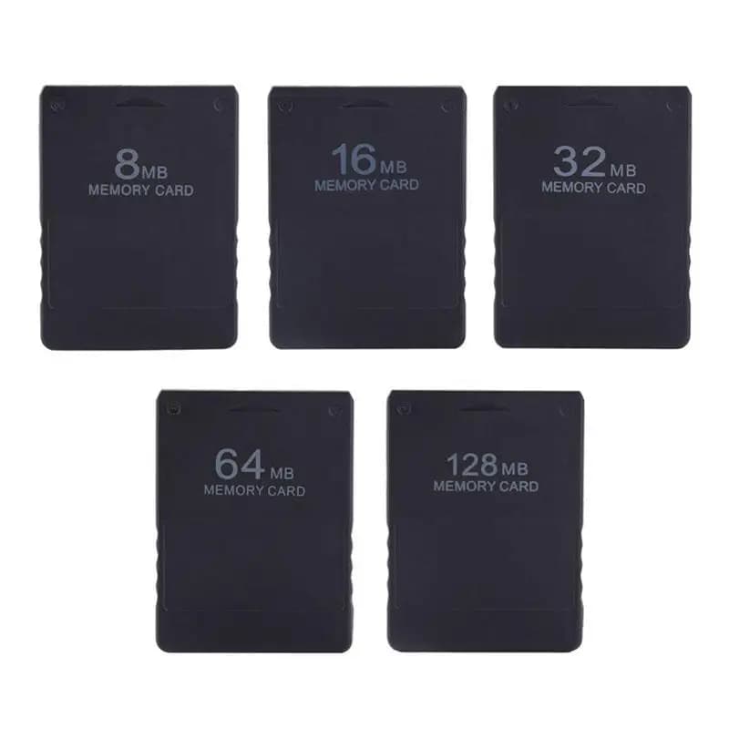 Scheda di memoria 8M / 16M / 32M / 64M / 128M Salva dati di gioco Modulo stick per Sony PlayStation 2 PS2 Risparmio di giochi di carte estese