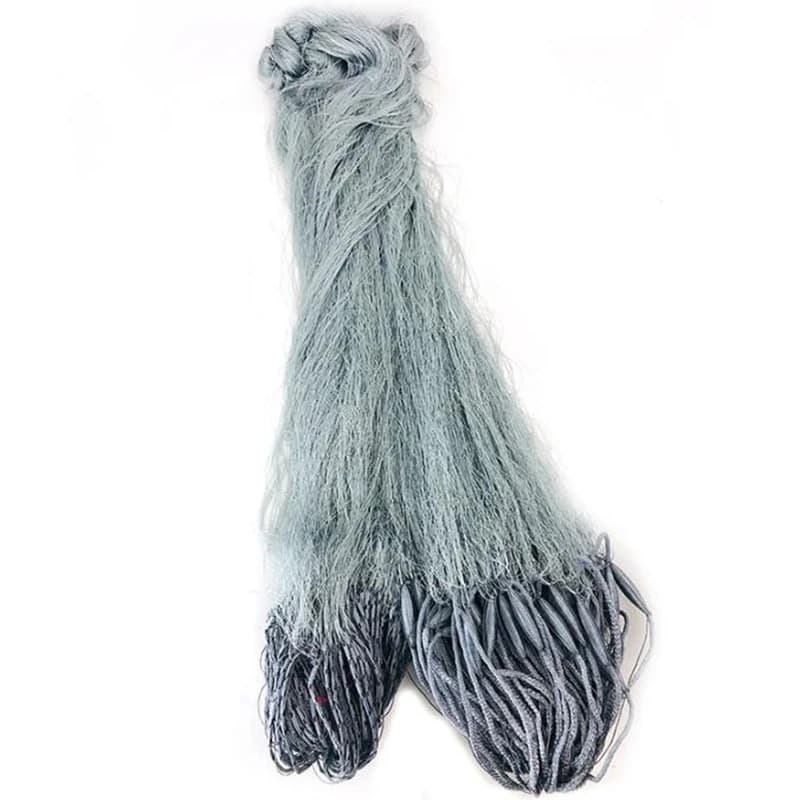Rete da Pesca a 3 Strati Finlandese 1,8*(30 o 60) Metri, Rete da Lancio Multifilamento in Nylon per Cattura Esterna