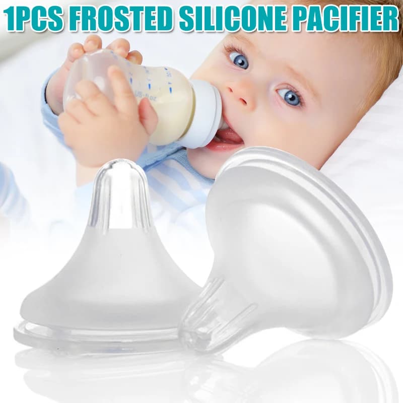 Gel di Silicone biberon ciuccio bocca larga Puting Baby Soft Teat capezzolo neonato bambini massaggiagengive cura biberon sostituzione