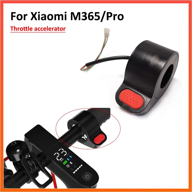Acceleratore del quadrante del pollice dell'acceleratore per Xiaomi Mijia M365 /PRO/ 1S/ PRO 2 Mi 3 Scooter elettrico Manopola dell'acceleratore Parti di montaggio