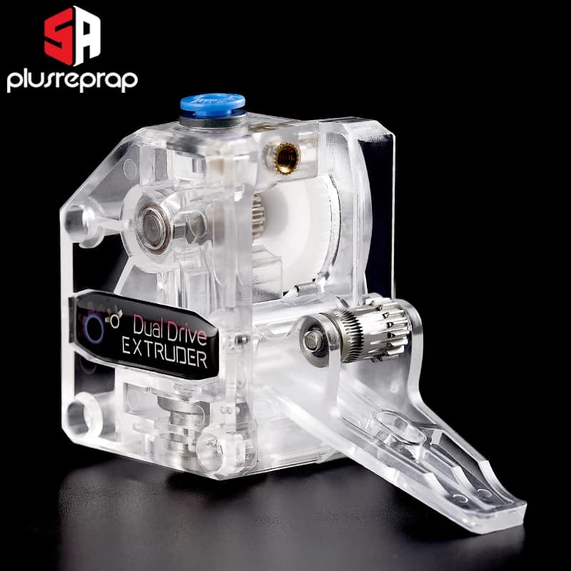 Dual Drive Gear Upgrade Bowden Direct Clone 3D Printer Extruder MK8 V6 CR10 1.75mm TPU/TPE Flexible Filament DIY Parts