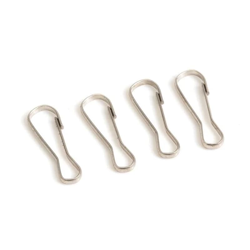 1 confezione 16 20 25 32 40 50 55mm ganci a molla in metallo connettori di chiusura per bracciale collana catena gioielli fai da te risultati