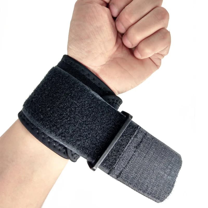 1 paio di supporto regolabile per il polso Brace Gym Sports Training The climbing Hand Band Strap avvolge la fasciatura sport professionale proteggi