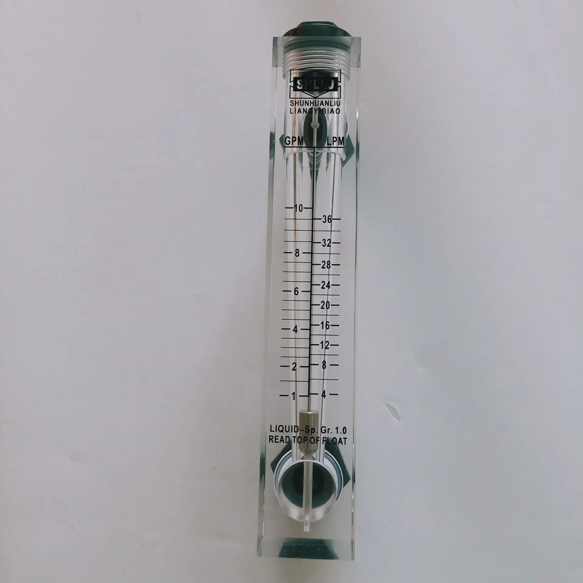 LZM-20L Acrylic panel flowmeter(flow meter) without control valve for liquid and Gas