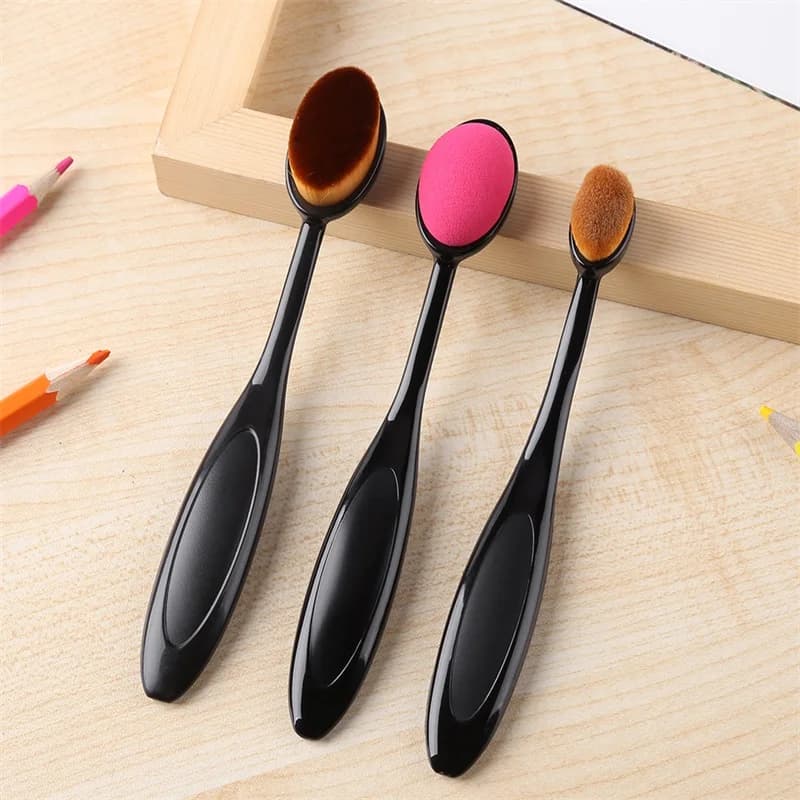 3 dimensioni pennelli per miscelazione liscia disegno pittura pennelli per trucco kit piatto per carte scrapbooking fai da te creazione di strumenti fatti a mano