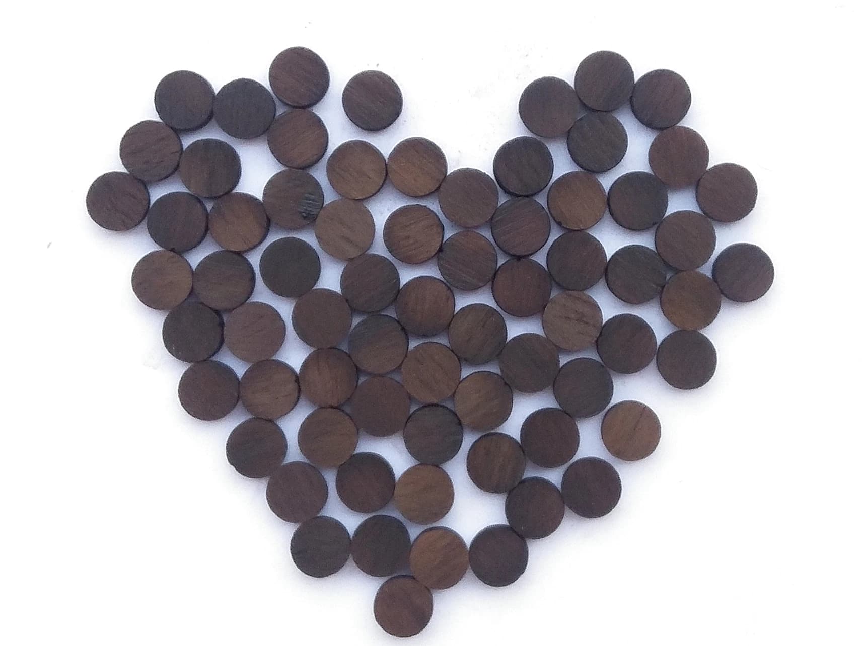 50x palissandro Dot marker posizione 6mm per chitarra Ukulele Bass Fingerboard Fretboard Luthier