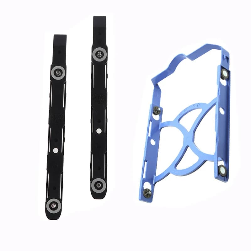 1/2pcs 3.5 "D staffa d guide di scorrimento con staffa sinistra e destra SATA 3.0 SAS SSD componenti di fissaggio per Docking Station SSD