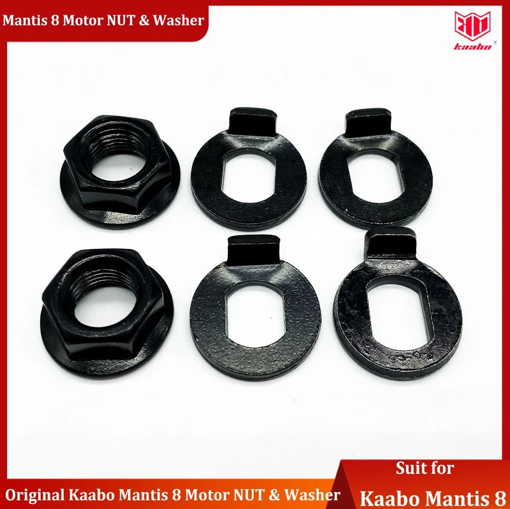 Accessori Originali Kaabo, Dado Motore per Kaabo Mantis 8, Rondella Gancio Motore, Ricambio per Monopattino Elettrico Kaabo Mantis 8