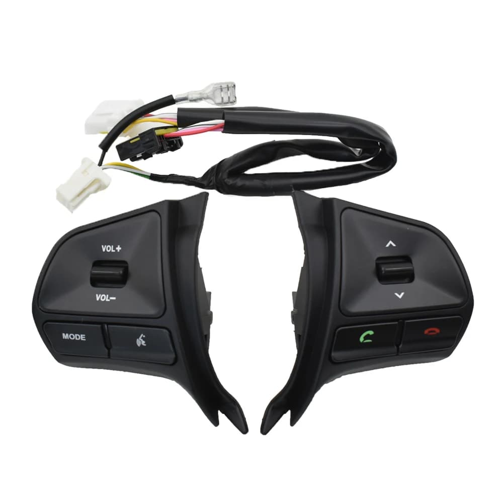 Volante Audio Volume Tasto di Controllo Musica Per KIA RIO K2 2011 2012 2013 2014 Interruttore Suono Del Telefono Con Retroilluminazione