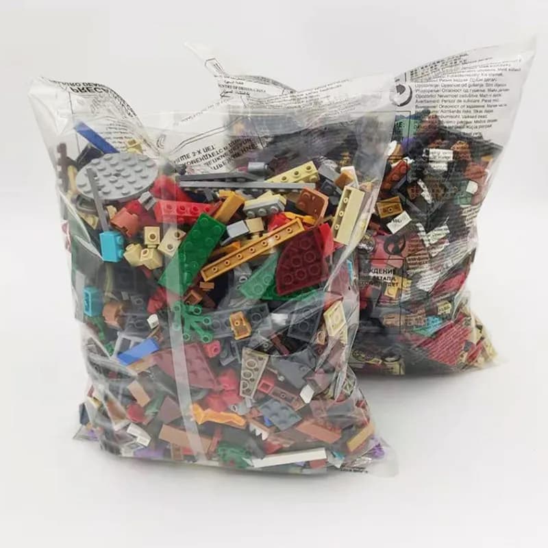 Pezzi Building Blocks Città Mattoni creativi fai-da-te Giocattoli Bulk Modello casuale Parti Confezione Figure Giocattoli educativi per bambini Regali per bambini