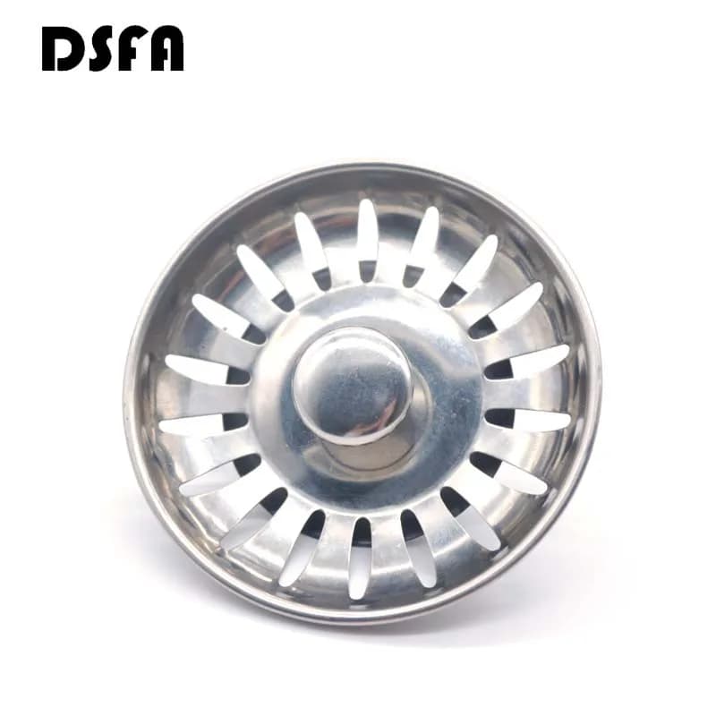 Cucina in Acciaio Inox Lavello Fermacorda e ganci Spina Lavello Filtro Fermacorda e ganci Rifiuti Tappo del Lavandino Dishpan Scolapiatti Chock Plug Cestello del Filtro
