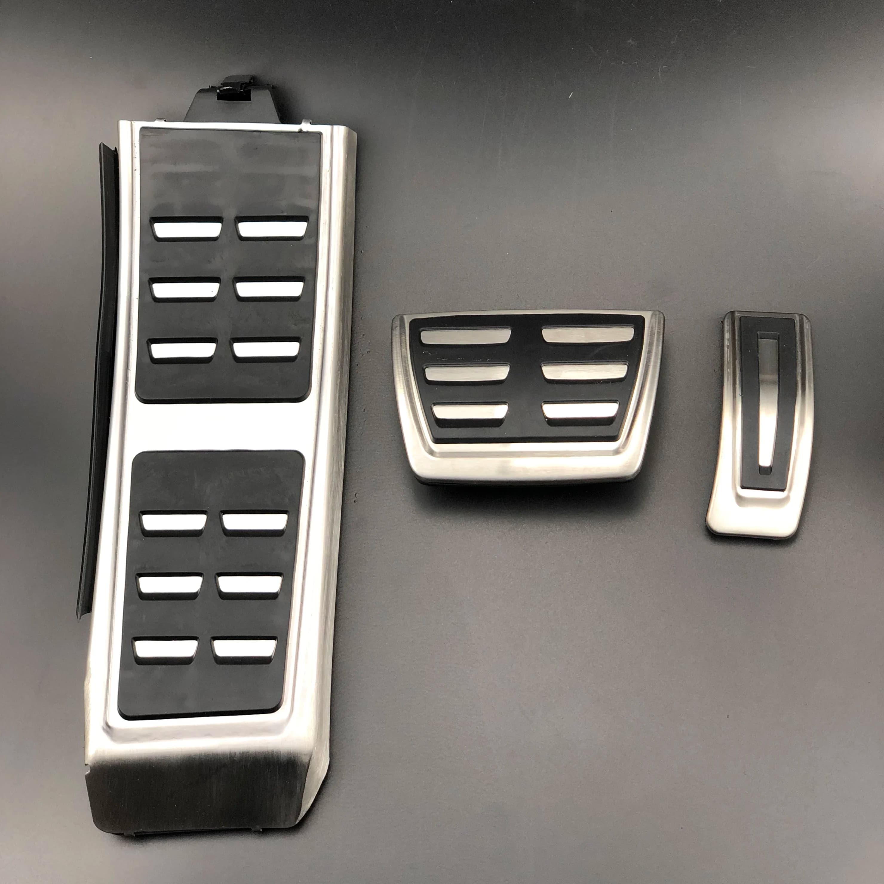 Accessori Per auto Per Audi A4 A5 A6 S6 A7 Q5 B6 B7 B8 C5 C6 Per Porsche Macan Acceleratore Freno resto del piede del Pedale Piastra Pad