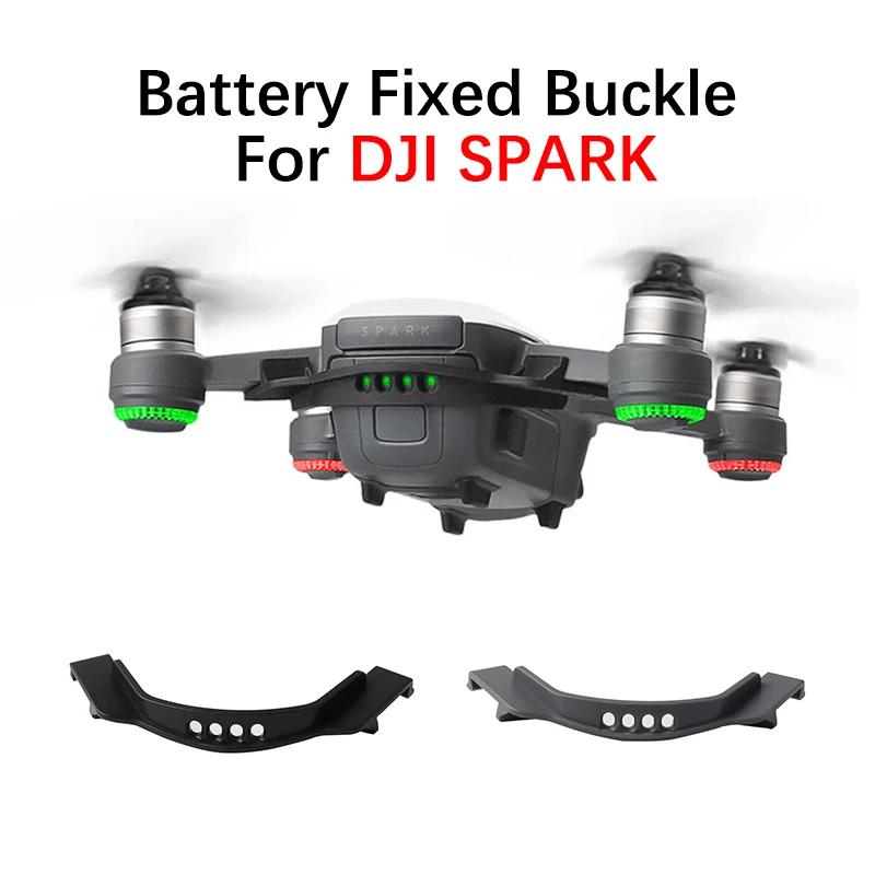 Per DJI Spark Drone Batteria volante Anti-bulge Anti-rilascio Fibbia Anti-goccia Fissaggio Supporto protettivo Spina antipolvere Accessori di copertura